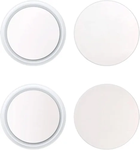 Vista 74 de SopiGuard Adhesivo para Apple AirTag Precision de borde a borde para panel trasero (negro cepillado)