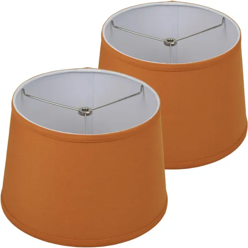 Vista 7 de FenchelShades.com - Juego de 2 pantallas de lámpara de 10 pulgadas de diámetro superior x 12 pulgadas de diámetro inferior x 8 pulgadas de altura