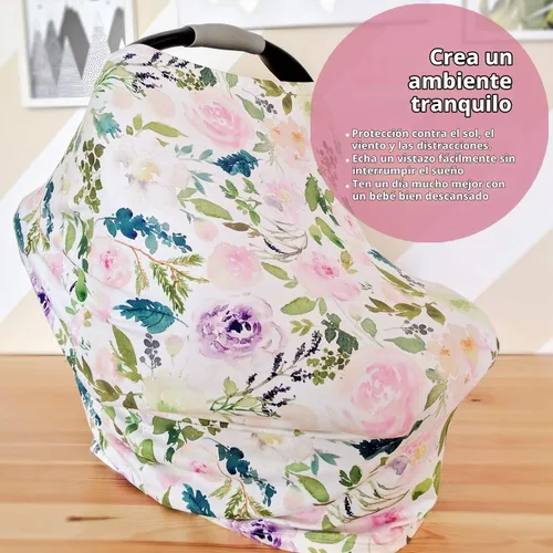 Vista 2 de Pobibaby Funda de lactancia ultrasuave, fundas de asiento de coche para bebé (atractivo)