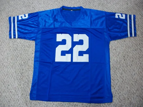 Vista 2 de Bob Hayes #22 Jersey Dallas Custom Stitched Blue Football Varios Tamaños Nuevo Sin Marca/Logos Talla M Adulto Medium