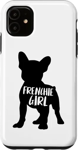 Vista 8 de Funda para iPhone 17 con diseño de bulldog francés con diseño divertido de Frenchie Girl