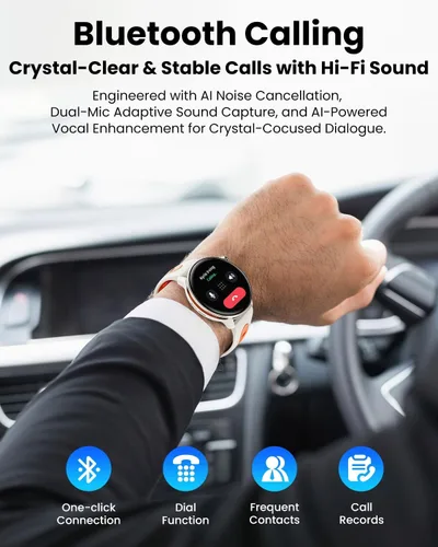 Vista 8 de Relojes inteligentes para hombres y mujeres GPS, reloj inteligente con pantalla AMOLED de 1.43 pulgadas, brújula de relojes inteligentes, compatible