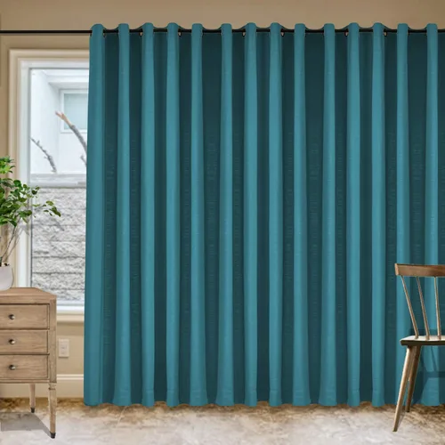 Vista 40 de Frelement Cortinas de lino de lino de bronce con ojales para interiores, tratamiento de ventanas para sala de estar, dormitorio, habitación
