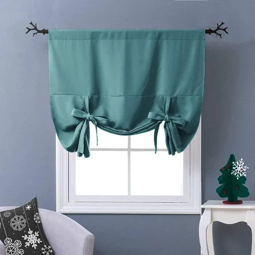 Vista 101 de NICETOWN Cortina Opaca con Aislamiento Térmico – Persiana Enrollable para Ventana de Bebé para Dormitorio/Acción de Gracias