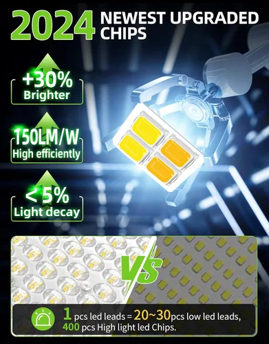 Vista 4 de Luz LED de estacionamiento de 150 W, 120 W, 90 W, ajustable, 4500 K, 5000 K, 5700 K, sintonizable hasta 22500 lm, fotocélula LED, caja de zapatos