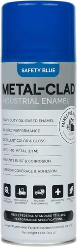 Vista 35 de Pinturas para la industria Esmalte industrial, Pintura en aerosol - Maquinaria de hierro de metal de acero - 1 lata (aluminio metálico) 9-S-1423