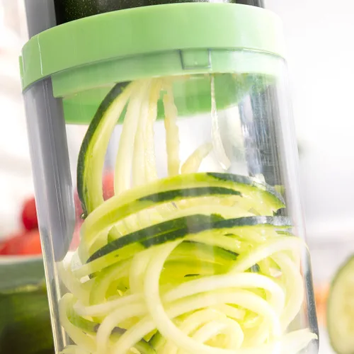 Vista 10 de Cortador de Verduras en Espiral y Rallador con Recetas Vigizer InnovaGoods