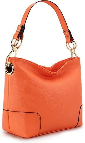 Vista 9 de Montana West - Bolsas hobo medianas para mujer, con asa superior, bandolera, bolso cruzado, bolsa de mano tipo cubo