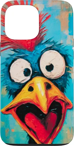 Vista 24 de Funda para iPhone 17 con diseño de gallo de dibujos animados de gallo de dibujos animados de gallo