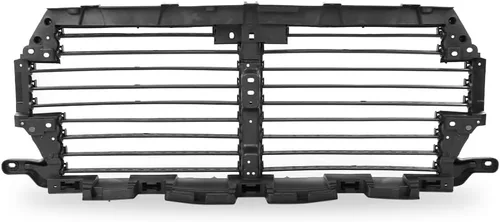 Vista 9 de CNNELL Parrilla para puerta de faros delanteros, 1 par, color negro cromado, compatible con Ford F150 F250 F350 Bronco 1992-1996