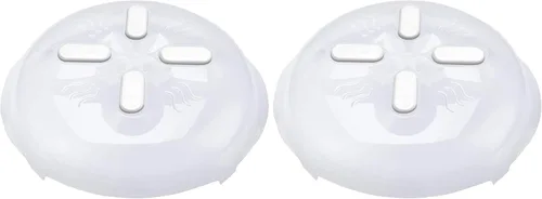 Vista 14 de HOVER COVER Cubierta magnética contra salpicaduras, tapa transparente de 12 pulgadas sin BPA, protector de placa ventilada con rejillas de Grafito
