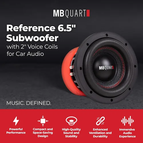 Vista 2 de MB Quart RW1-164 Referencia 6,5 pulgadas 4 Ohm DVC Subwoofer