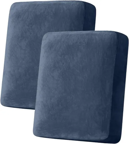 Vista 105 de Funda para Sofá de Terciopelo Elástico Funda de Cojín de Sofá 1 Pieza - Funda Elástica Lavable para Asiento o Respaldo, Fundas de Asiento para Sofás