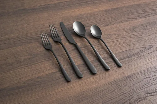 Vista 5 de CAMBRIDGE Silversmiths Rise - Colección de cubiertos de acero inoxidable, espejo, 20 piezas, servicio para 4