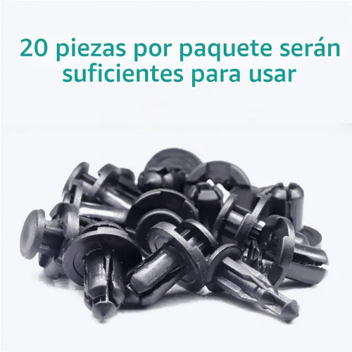 Vista 5 de Lantee 20 piezas de parachoques para cubierta de motor de parachoques para Subaru 90914-0007 Ascent Baja BRZ Crosstrek Forester Impreza Legacy