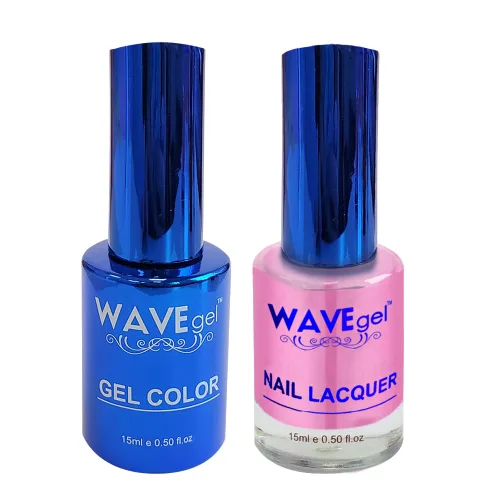 Vista 52 de WAVEGEL - Juego dúo de gel y esmalte de uñas a juego - Colección Royal - #001 ¡Blanco sobre blanco! I 0.5 onzas