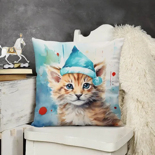 Vista 17 de Fundas de almohada cuadradas de 12 x 12 pulgadas, Koala, Navidad, nieve, invierno, animales, sofá, fundas de cojín Koala australianas