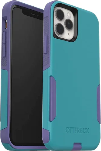 Vista 12 de OtterBox Commuter Series - Funda para iPhone 11 Pro Max (solamente), embalaje no minorista, a medida (azul)