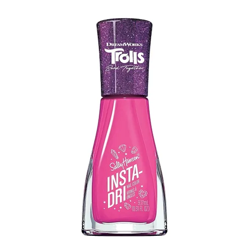 Vista 14 de Sally Hansen Colección de esmaltes de uñas Insta-Dri x Trolls - Here We Go Again! - 0.31 onzas líquidas 136 - ¡Aquí vamos de nuevo!