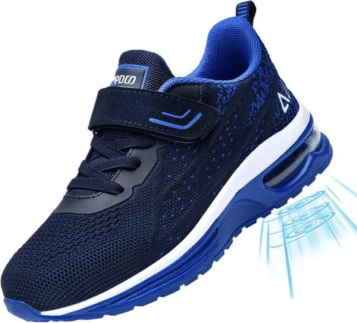 Vista 4 de PERSOUL Air Shoes - Zapatillas para niños y niñas, deportivas, para atletismo, gimnasio, correr