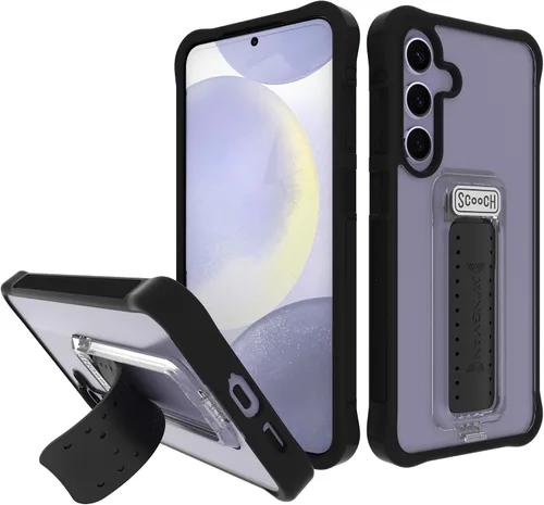 Vista 8 de Scooch Wingman - Funda con función atril para Samsung Galaxy S9 [protección contra caídas de 10 pies] [soporte bidireccional] funda protectora a