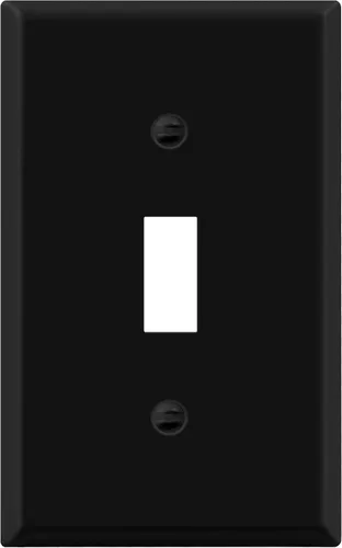 Vista 25 de ENERLITES Placa de pared metálica para interruptor de luz de palanca, cubierta de interruptor de acero inoxidable, resistente a la corrosión