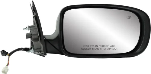 Vista 2 de Fit System - 60633C Espejo lateral del pasajero para Dodge Charger, código GT7/XR, negro texturizado con cubierta PTM, con memoria, plegable