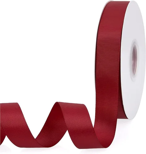 Vista 89 de Cinta de grogrén de doble cara de color liso azul bebé de 1-1/2 pulgadas x 50 yardas para envolver regalos, bodas, fiestas, manualidades, lazos