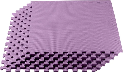 Vista 13 de We Sell Mats 3/8" Thick Multipurpose EVA Foam Exercise Floor Mat, Interlocking Tiles, Anti-Fatigue for Home or Gym