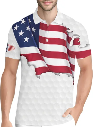 Vista 26 de PAGYMO Camisetas de golf divertidas para hombre, diseño de impresión loca Aop-polo-06361