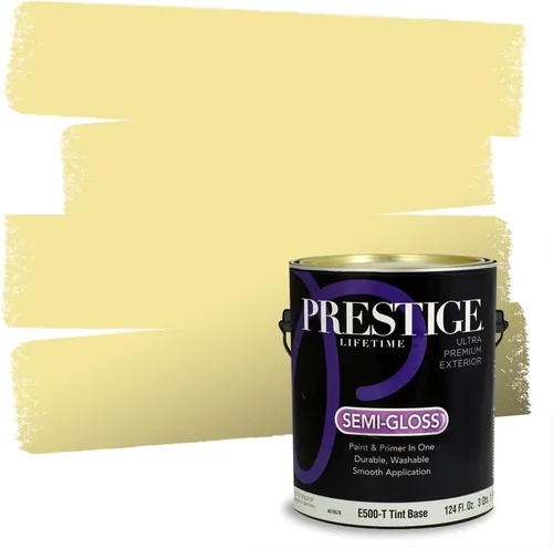Vista 168 de PRESTIGE Pinturas de pintura exterior e imprimación en uno, 1 galón, plano, combinación comparable de Benjamin Moore* Pila de heno