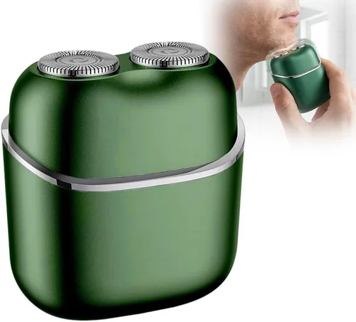 Vista 11 de Depilación facial para mujeres y hombres, afeitadora facial portátil sin dolor con 2 cuchillas dobles, removedor de vello facial 2 en 1 cara y cejas