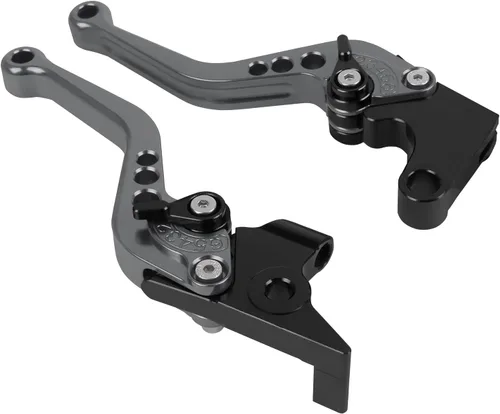 Vista 5 de HAONEL Juego de palancas de embrague de freno corto CNC de aluminio compatible con Kawasaki 2017-2021 Z650 Z900 Ninja 650R ER-6F Vulcan S 650 EN650