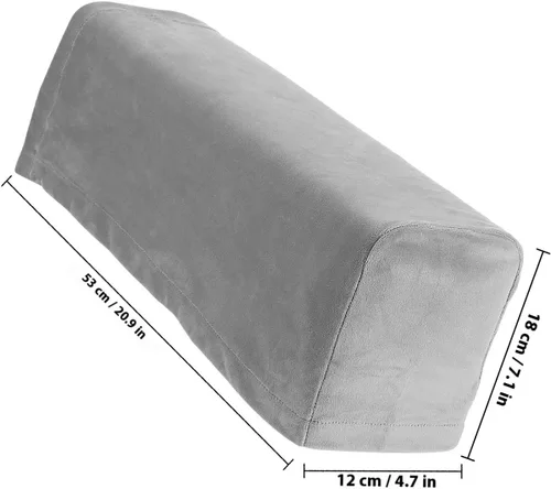 Vista 2 de VICASKY Juego de 2 fundas para sofá y sillas, protectores de sillón, funda de escritorio con fundas para sofá y muebles