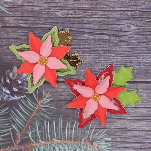 Vista 3 de KSCRAFT Plantillas de troqueles de corte de metal para álbumes de recortes, decoración en relieve, tarjeta de papel DIY