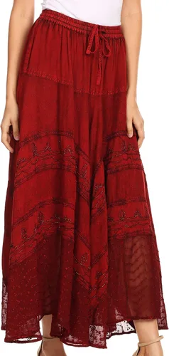 Vista 3 de Sakkas Ivy Maiden - Falda bohemia