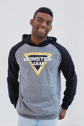 Vista 4 de Monster Jam Grave Digger Maximum Destruction - Sudadera con capucha para adultos