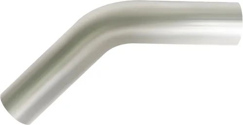 Vista 6 de 2 Piezas Tubos de Escape de 2.5" DE 45 Grados, Codo Curvado de Mandril de 45°, Acero Inoxidable, Tubo de Codo de Escape de 2.5 pulgadas para Sistema