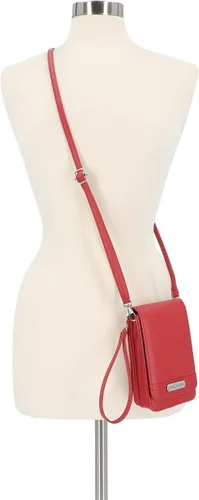 Vista 5 de Nautica Catalina - Cartera cruzada de cuero vegano RFID para mujer