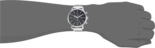 Vista 3 de Fossil Luther - Reloj de cuarzo para hombre, acero inoxidable