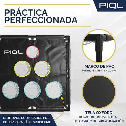 Vista 6 de Pro Pickleball Target Net – Equipo de práctica de pickle ball y juegos sociales, sistema de objetivo, práctica de almohadilla de inmersión