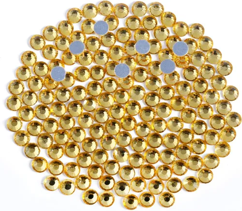 Vista 28 de 6000 PIEZAS Diamantes de Imitación Hotfix a Granel, Diamantes Naranja para Manualidades y Ropa, Diamantes de Imitación para Decoración DIY, SS10