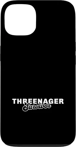 Vista 7 de Threenager Parenting 3 Year Old Kid Case for iPhone 17