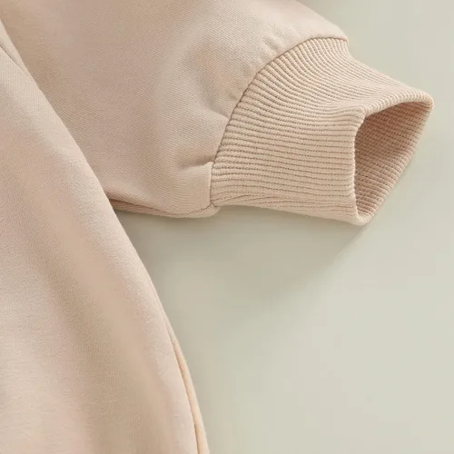 Vista 4 de Sudadera de calabaza para bebé, niña, niño, Halloween, sudadera de gran tamaño, mameluco de burbujas, suéter
