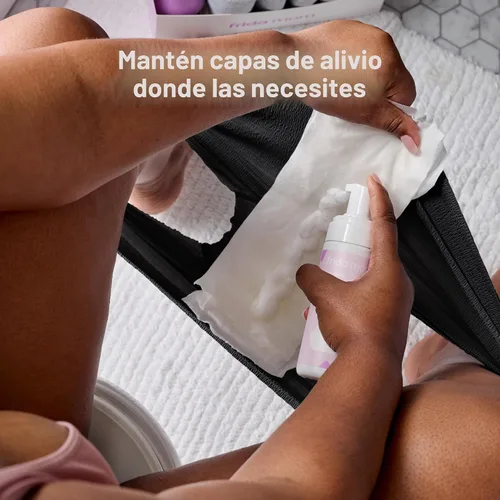 Vista 4 de Frida Mom Ropa interior posparto de 8 piezas Negro