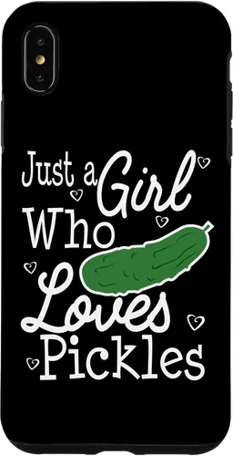 Vista 11 de Pickles Just A Girl Who Loves Funny Case for iPhone 16