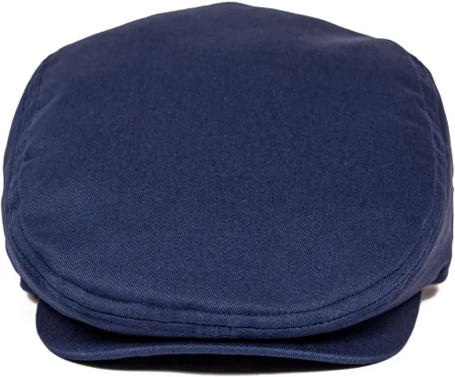 Vista 3 de Gorra plana de algodón sarga Ivy para hombre, estilo Newsboy