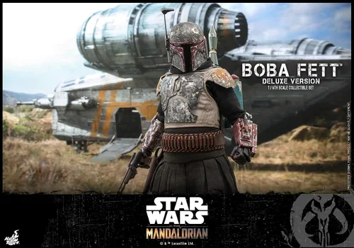 Vista 9 de Hot Toys 1:6 Boba Fett DX - El mandaloriano