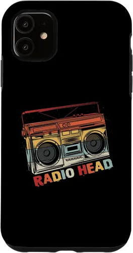 Vista 8 de Funda vintage de Radio In Head Music Matching Band Cassette Player para iPhone 16