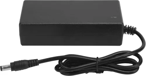 Vista 2 de Cargador de batería de litio, enchufe macho de 0.217 in, adaptador de corriente de 42 V 2 A, Plug and Play, para batería de iones de litio de 36 V